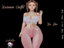 [LABELITA] Karmen Outfit Tie Die