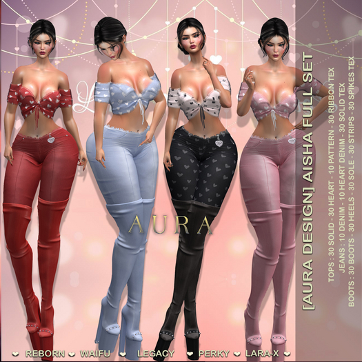 [Aura Design] Aisha Full Set/MEGAFATPACK