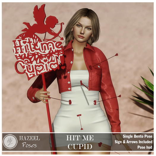 .::Hazeel::. Hit me Cupid ~ Bento Pose