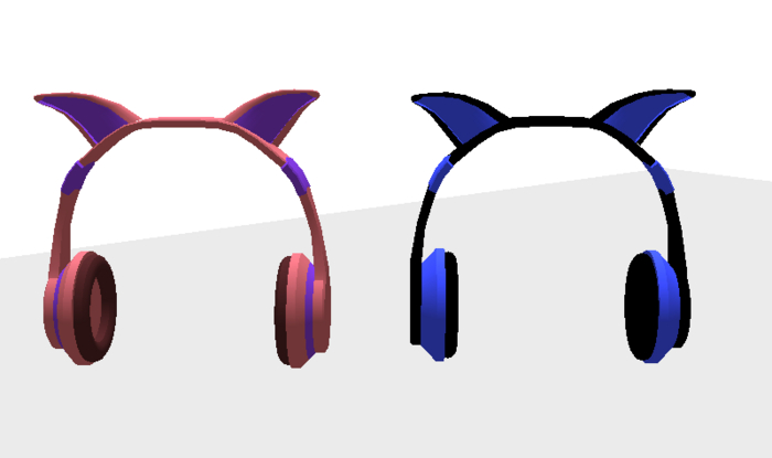 Cat Headphones (100% Mesh)(Add) 