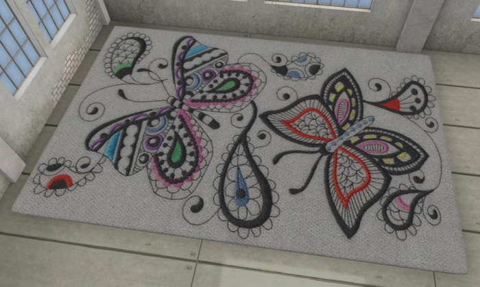 || When I'm Bored || Mesh Carpet || 1LI || Butterflies 