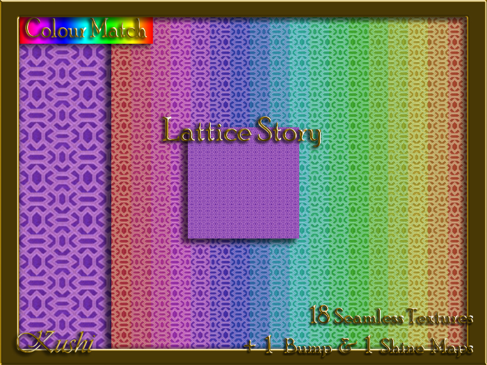 Lattice Story Seamless Texture Pack