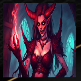 (HKV POSTER ) DEMON GIRL COLLECTION 1