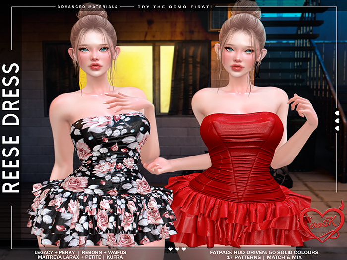[erotiK] Reese Dress FATPACK