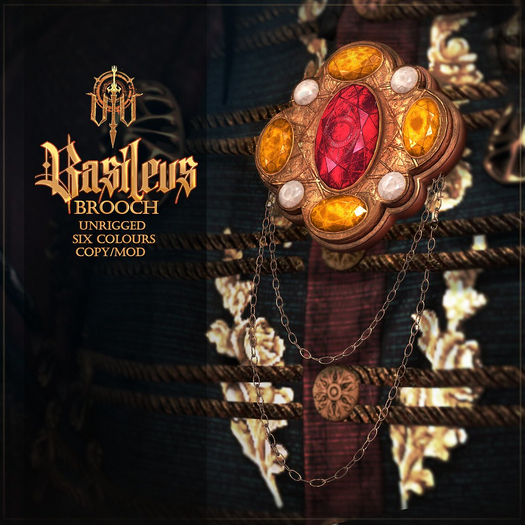 /Vae Victis\ - "Basileus" - Brooch (Group Gift)