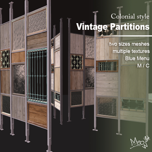 MMM-Home Decor-Vintage Partitions