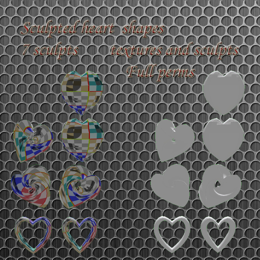 Sculpty hearts