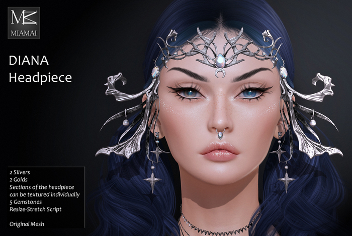 Miamai_Diana Headpiece DEMO