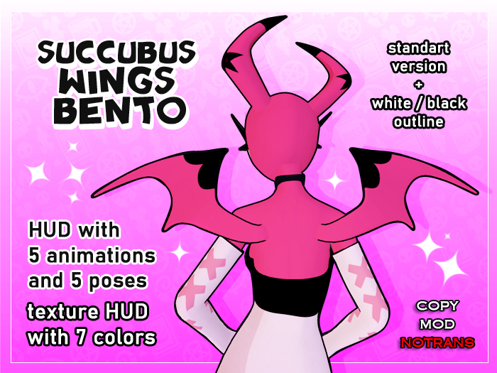 Succubus wings bento