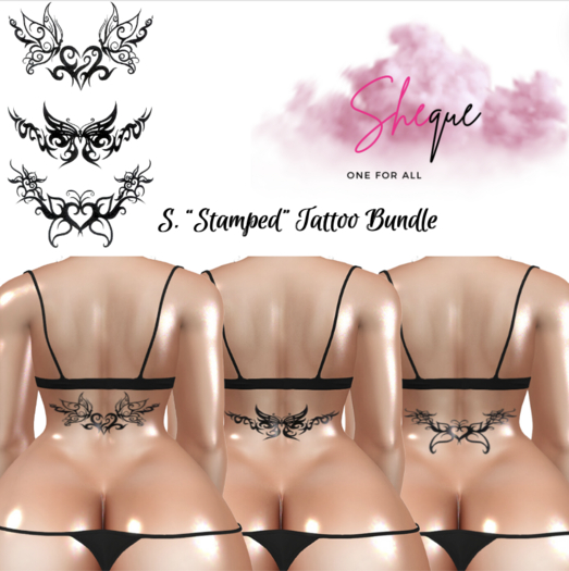 S. "Stamped" Tattoo Bundle