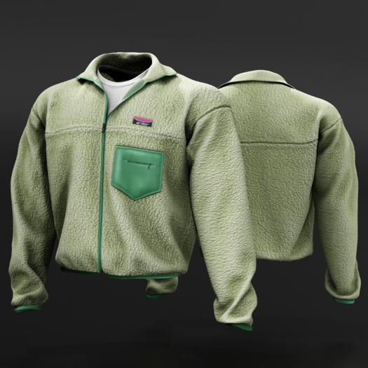ardor* - fleece jacket (green)