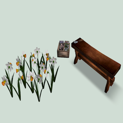 Song's Garden Bench (Animated)