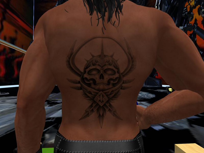 Undead Mejai Lower Back Tattoo