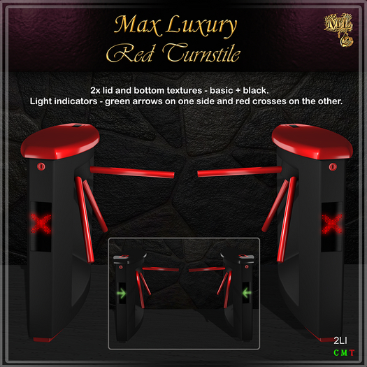 Max Luxury - Red Turnstile