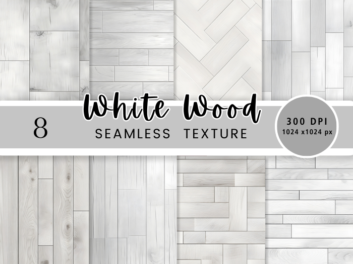 Seacloud. 8 White Wood Texture Seamless 
