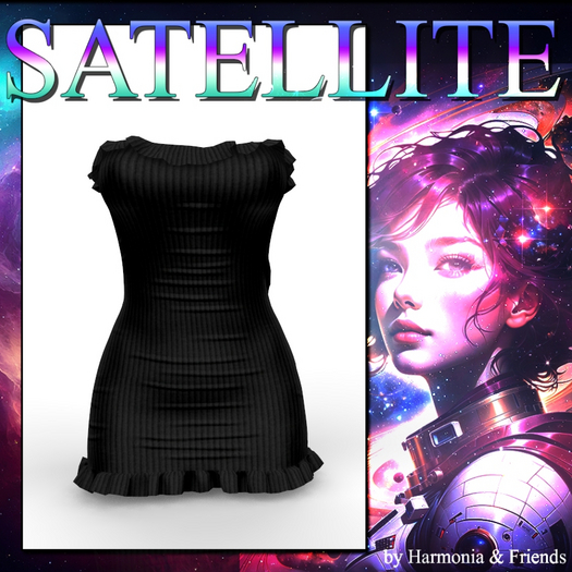 REBORN Black Dress Bella