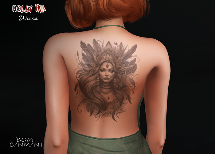 Holly Ink - Wicca - BOM tattoo