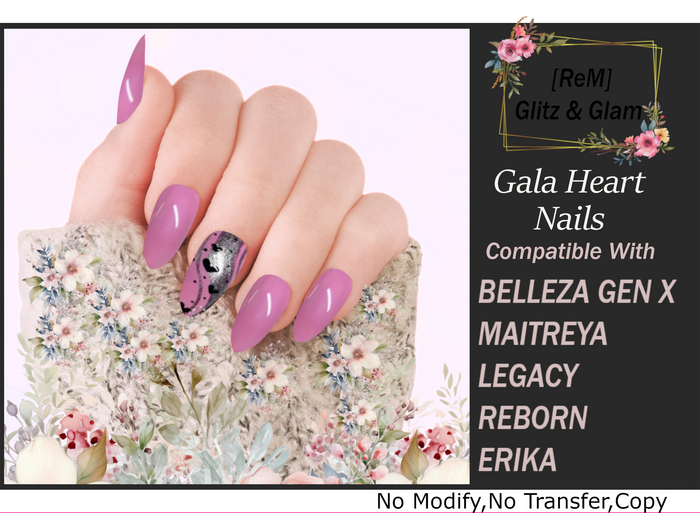 [ReM] gala Heart Nails