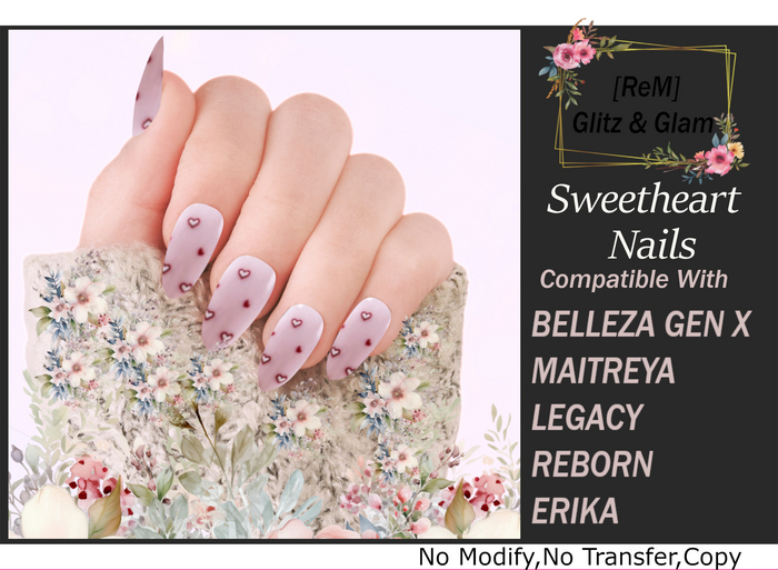 [ReM] Sweetheart Nails