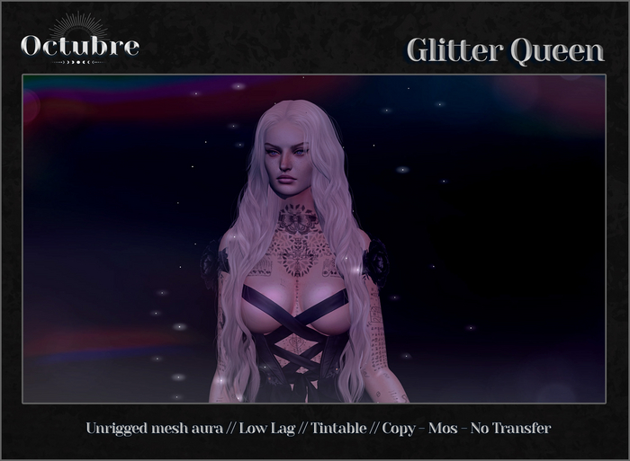 Octubre: Glitter Queen.