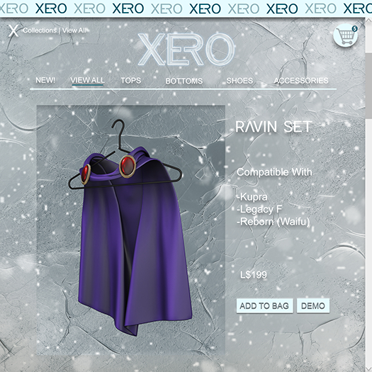 [XERO] Ravin Cape (P)