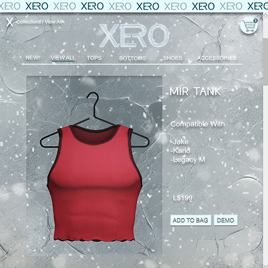 [XERO] Mir Tank (Strawberry)
