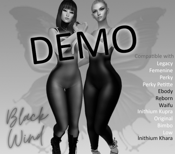 Black Wind - Clara Jumpsuit - DEMO - (WEAR TO UNPACK)