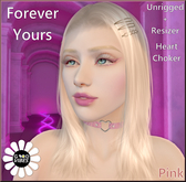 GoodVibes Heart Choker - Pink