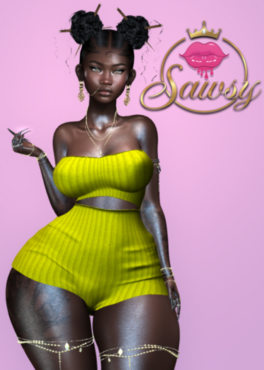 -S- Beba Romper - Yellow
