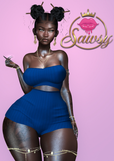 -S- Beba Romper - Blue