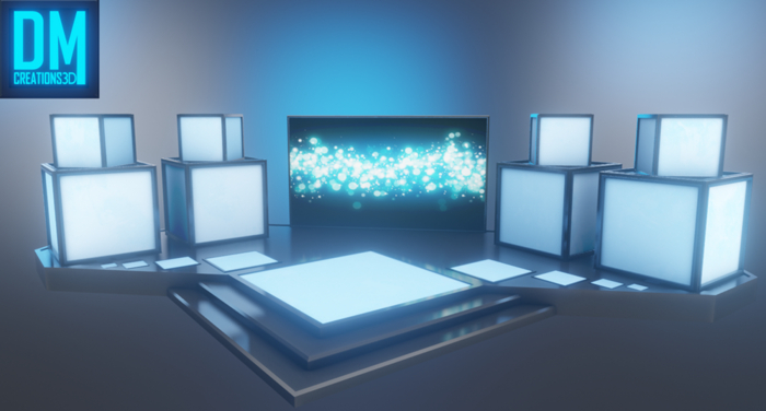 Virtual Stage V02 Full Perm Mesh