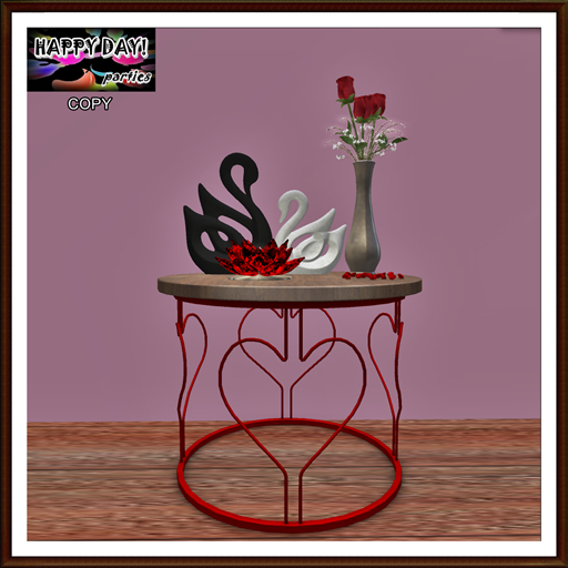 Valentine's - Decorated End Table