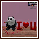 Valentines - Panda - I <3 U