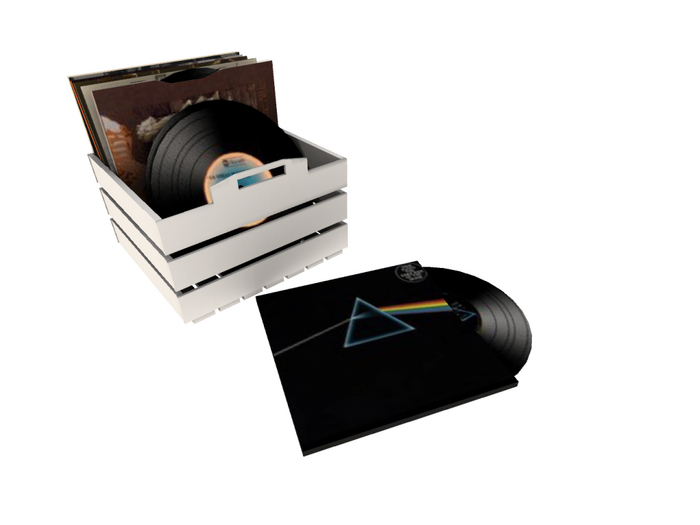 Records in Crate