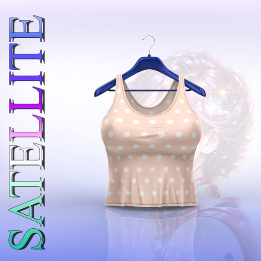 Beige Polka Top Reborn