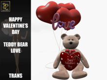 BMC5295 - HAPPY VALENTINE'S DAY - TEDDY BEAR LOVE