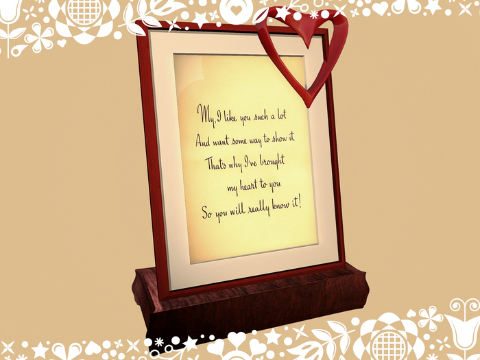 Valentine poem