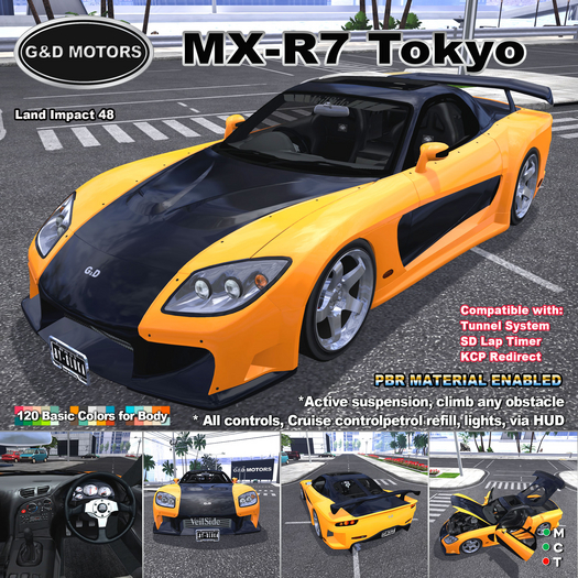 G&D MOTORS MX-R7 Tokyo