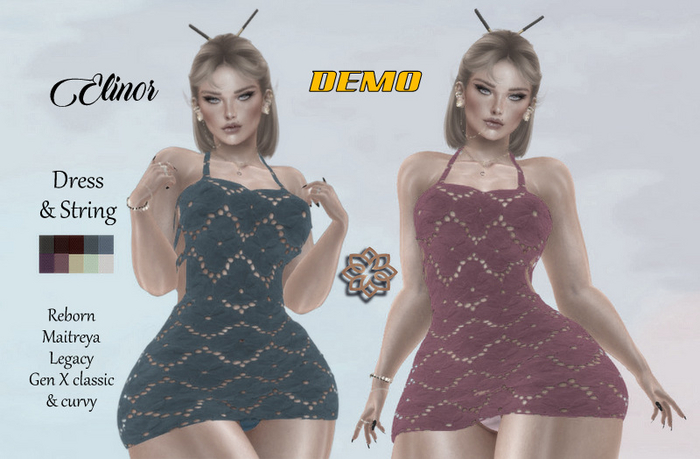 ::FOR YOU:: ELINOR DRESS (DEMO 5 MIN)