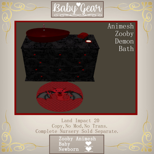 Animesh Zooby Demon Bath (Boxed)