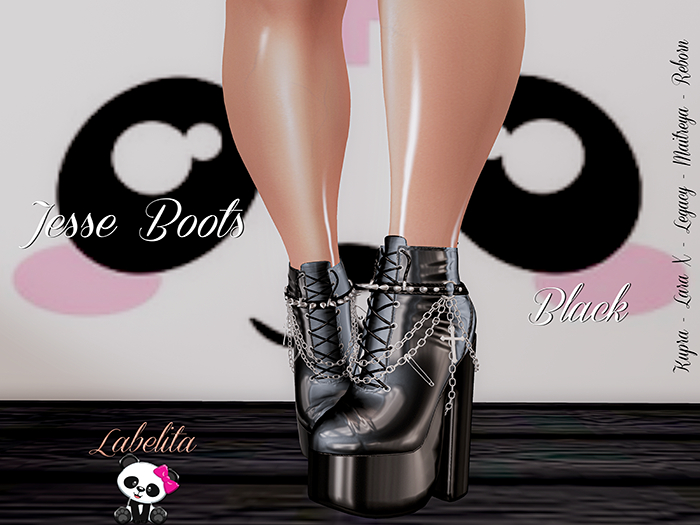 [LABELITA] Jesse Boots Black