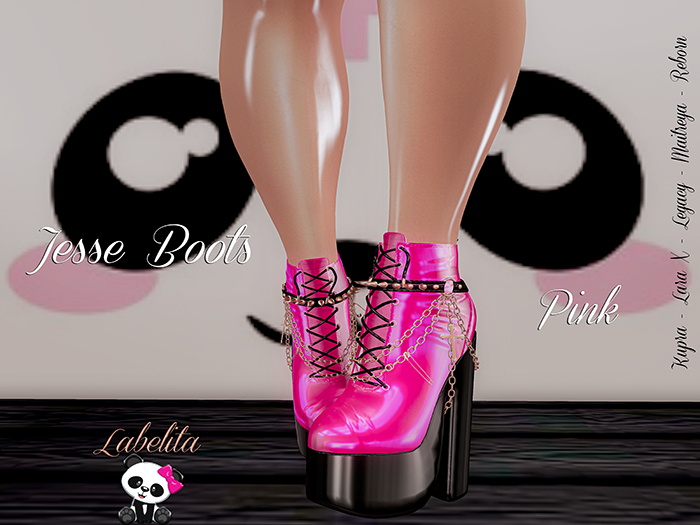 [LABELITA] Jesse Boots Pink