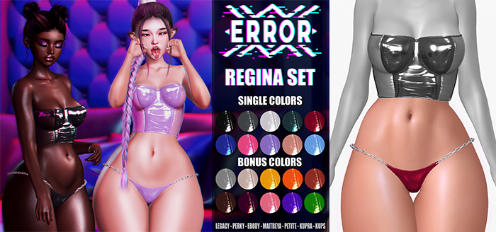 #error - regina panties - red