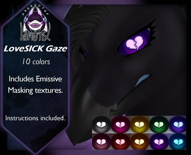 KHAOTIX - LoveSICK Gaze - *Emissive* (Retired)