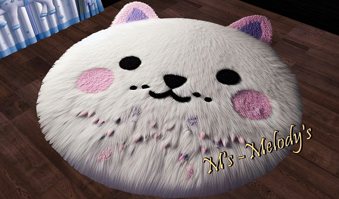 M's - Rug - "Cat Head"