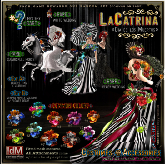 !dM LaCatrina **BLACK WEDDING** (BOX #12) RARE 1