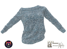 LaraX Fuzzy Oversize Sweater Blue 