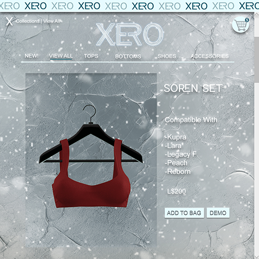 [XERO] Soren Top (Red)