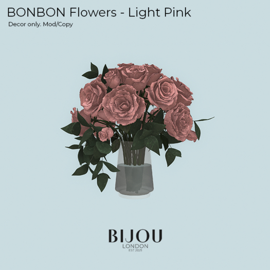 BIJOU :: Bonbon Flowers - Light Pink *add me*