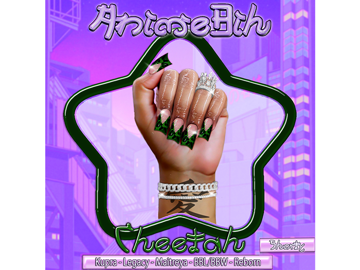 AnimeBih- Cheetah Set' Shorty [Green]
